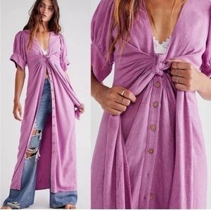 Free People Vintage Summer MIDI Dress